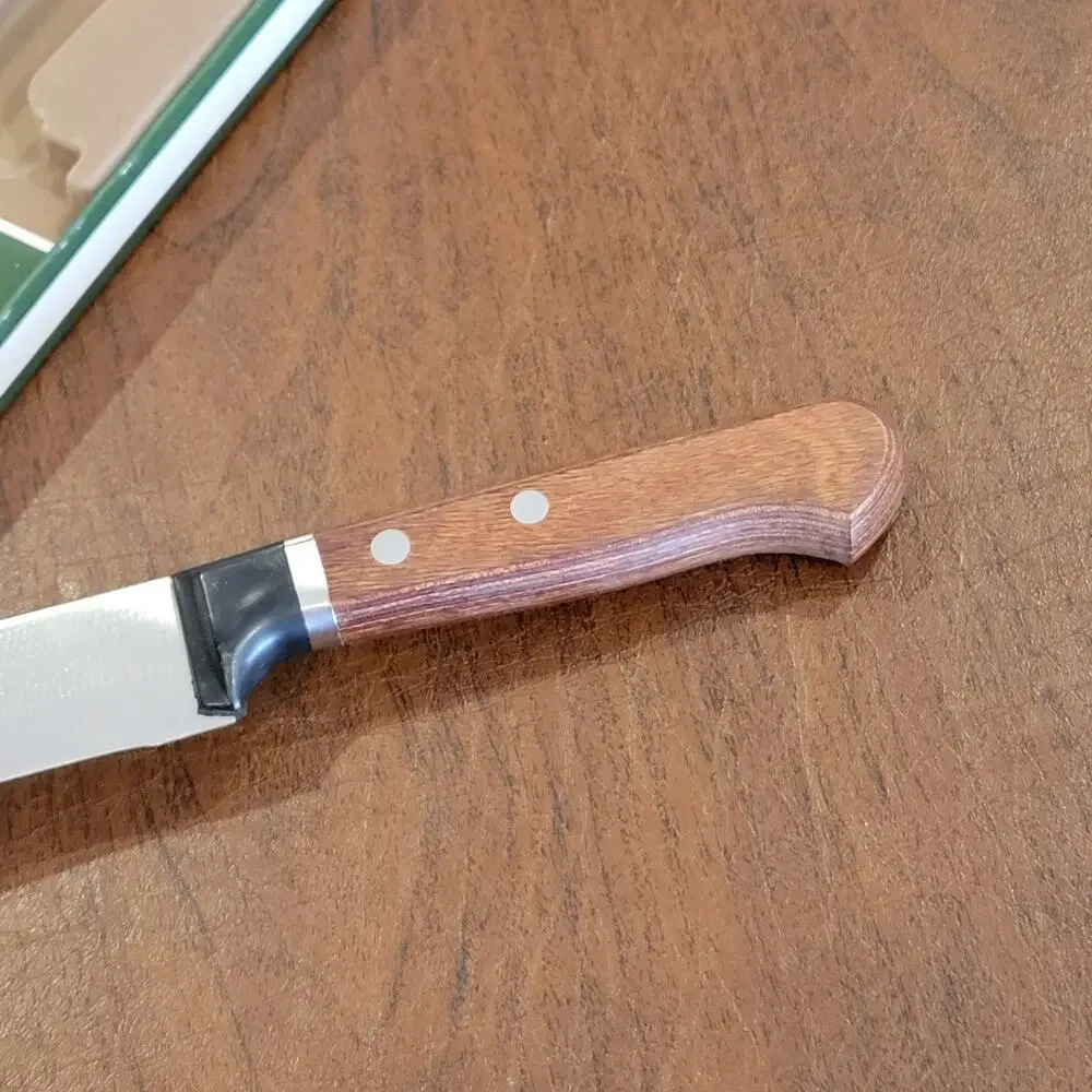 Vintage Rare Suncraft molybdenum vanadium stainless steel butcher knife. Japan